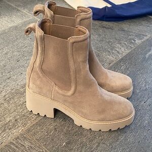 Dolce Vita Tan Ankle Booties